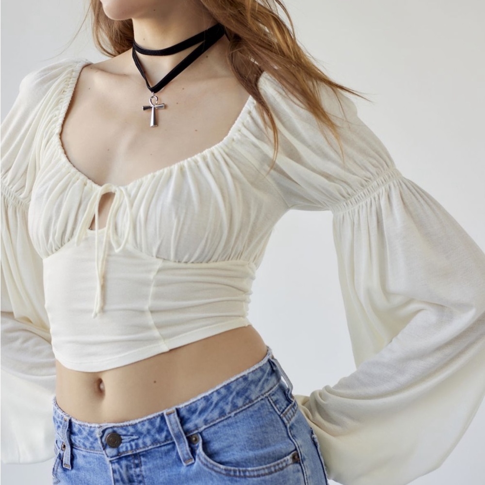 NTW White UO Top